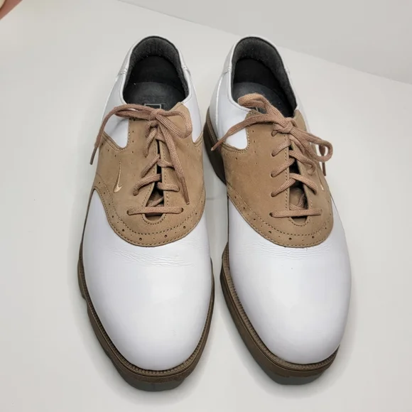 NIKE AIR women's golf shoes suede leather lace up Size